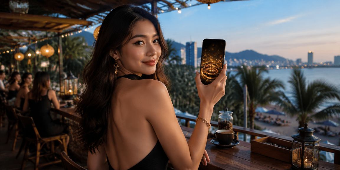 Người dùng trải nghiệm nền tảng g57 trên thiết bị di động tại Hà Nội